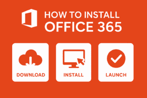 Download-Anleitung für die nahtlose Installation von Office 365 auf Ihrem Gerät.